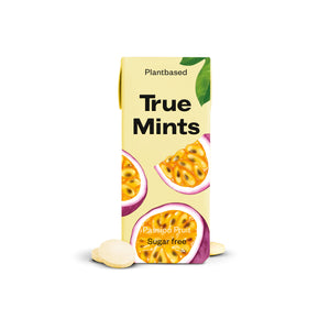 True Mints natūralios ksilitolio pastilės pasiflorų skonio