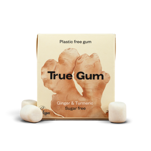 True Gum natūrali kramtomoji guma su imbieru ir ciberžole