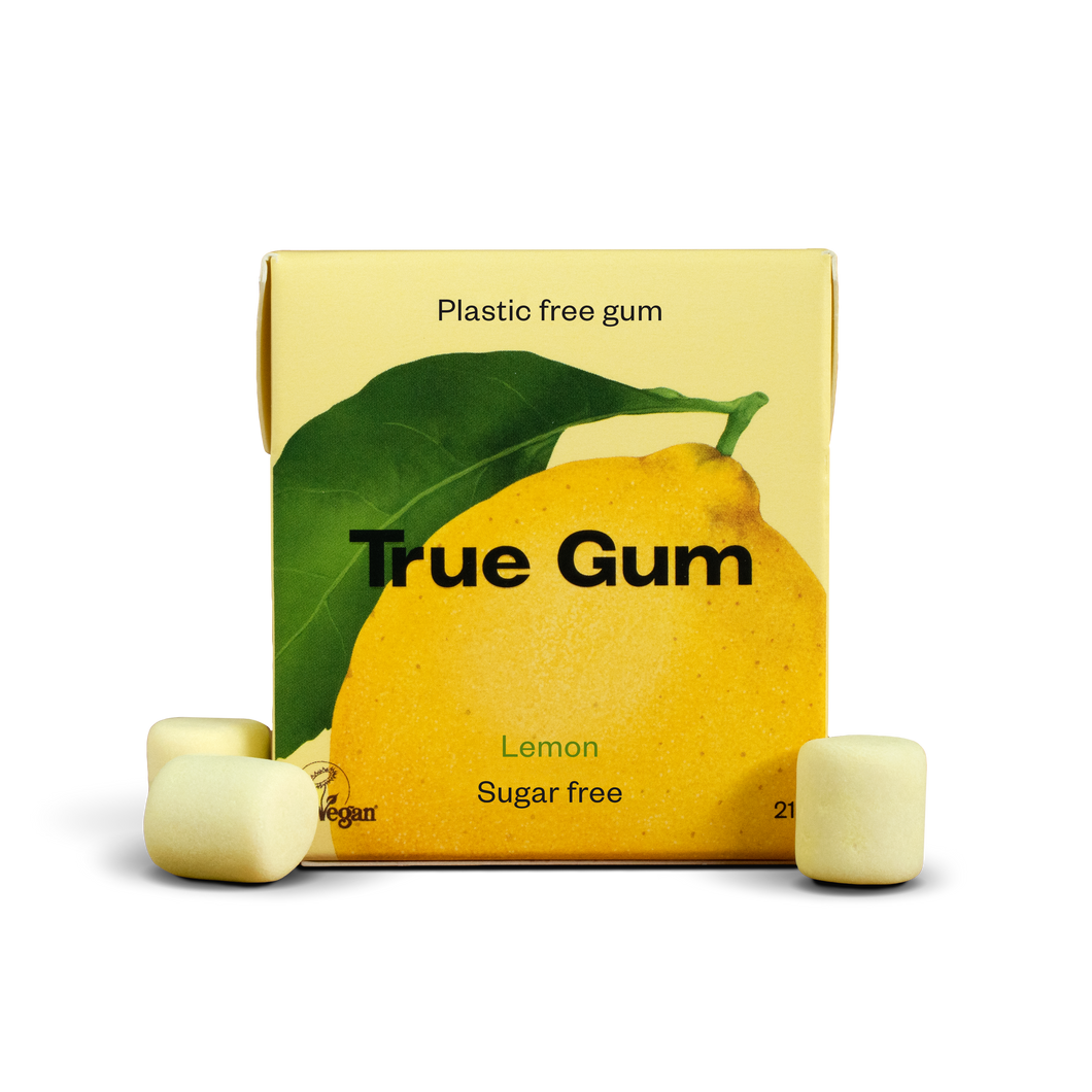 True Gum natūrali kramtomoji guma su citrinomis