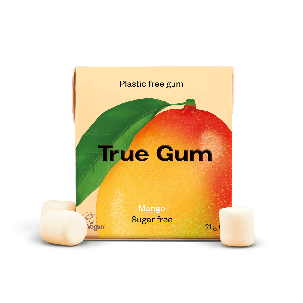 True Gum natūrali kramtomoji guma su mangais