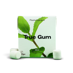 True Gum natūrali švelnaus mėtų skonio kramtomoji guma