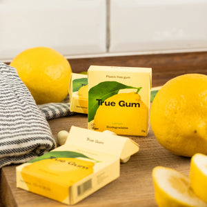 True Gum natūrali kramtomoji guma su citrinomis